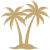 Palm tree_dessert sandy