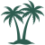Palm tree_olive green